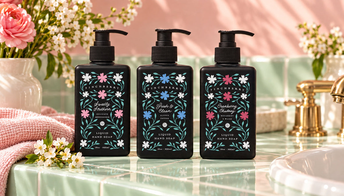 Finchberry Liquid Soap collection products