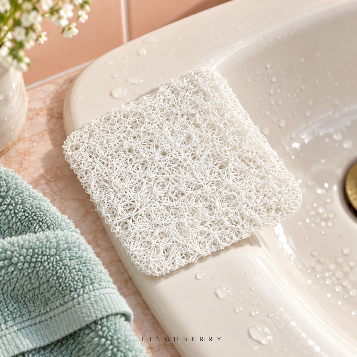 FinchBerry Soap Saver styled editorial product photograph