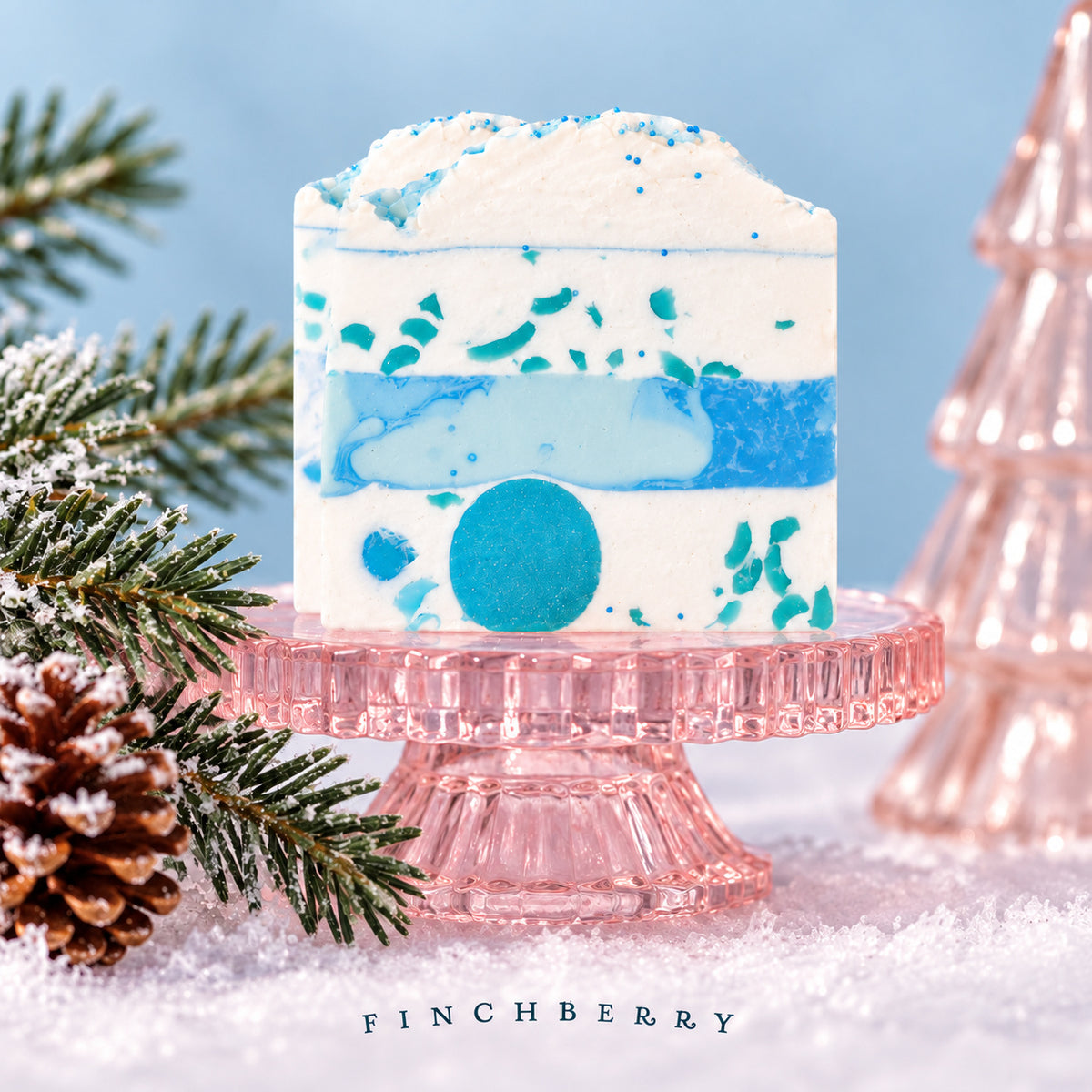Holiday Wonderland - Handcrafted Soap styled image