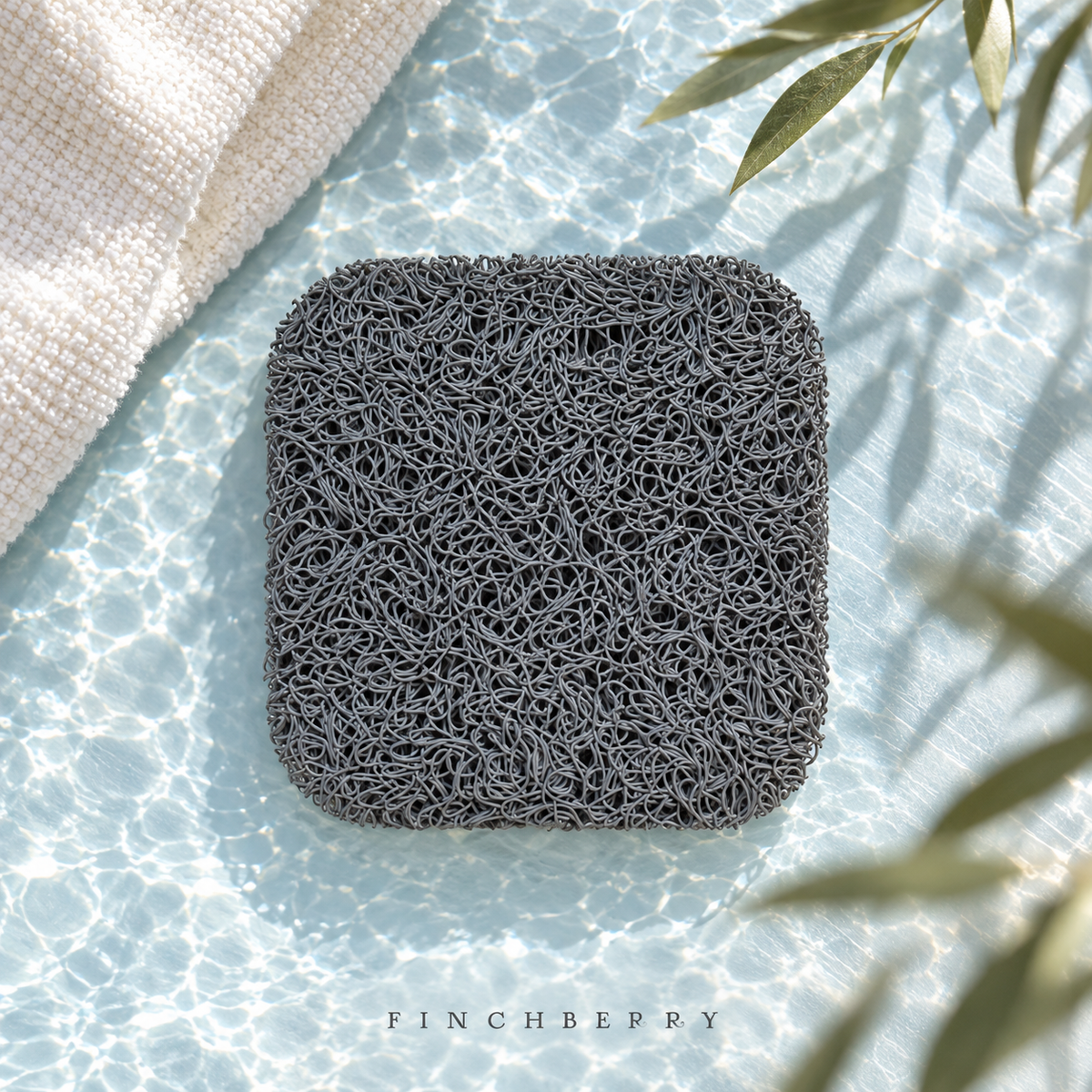 Soap Saver - Grey styled editorial product photograph