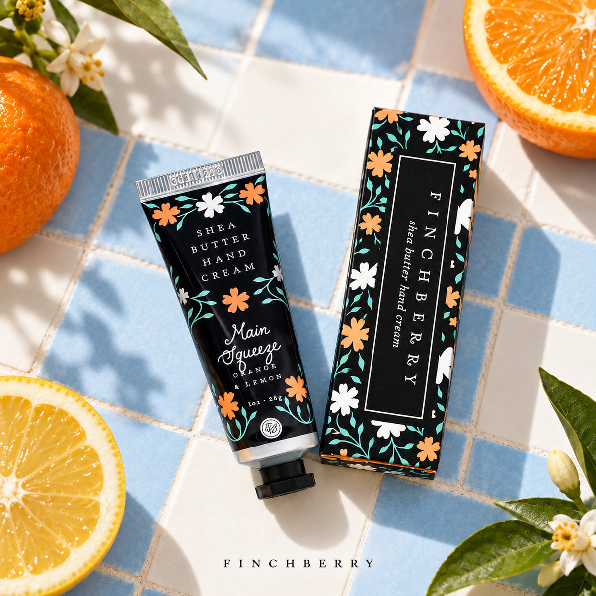 Main Squeeze Travel Hand Cream styled product photo