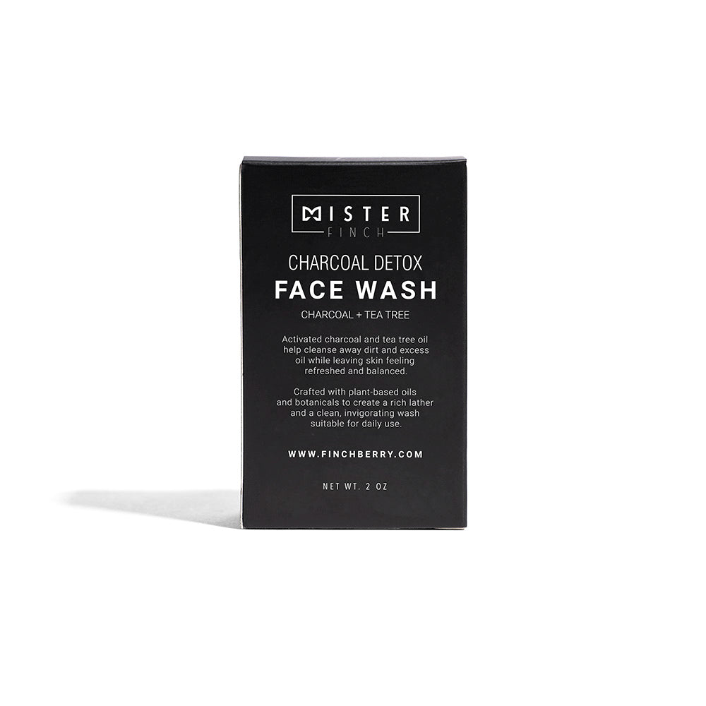 Mister Finch - Charcoal Detox Face Wash