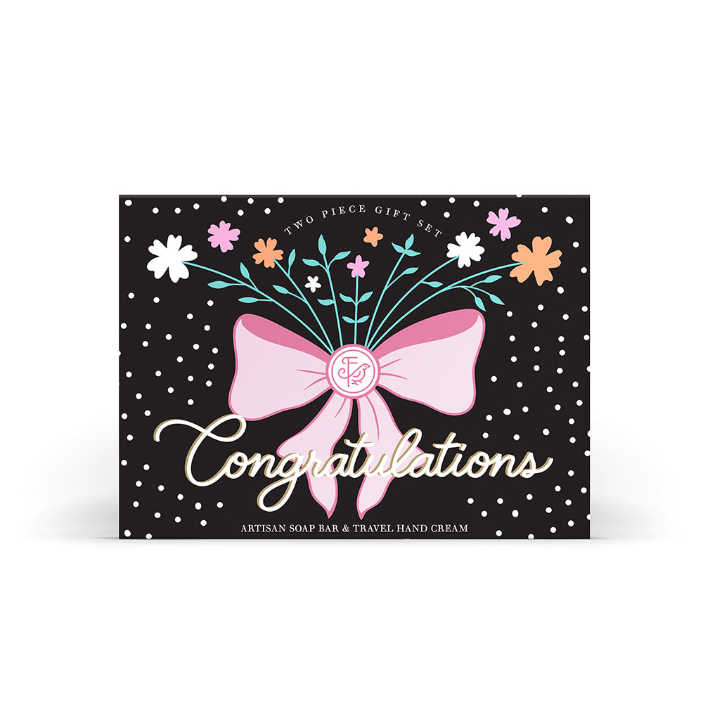 Congratulations - Two Piece Gift Set