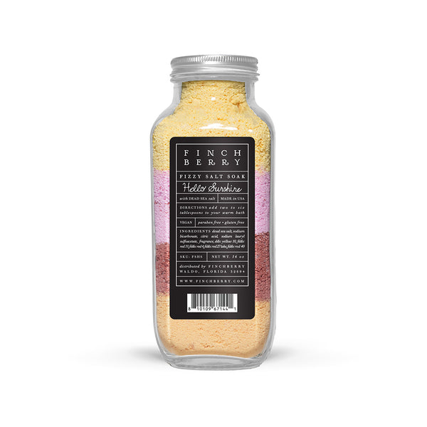 Hello Sunshine Fizzy Salt Soak
