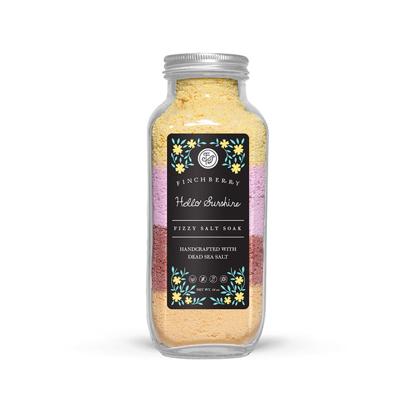 Hello Sunshine Fizzy Salt Soak