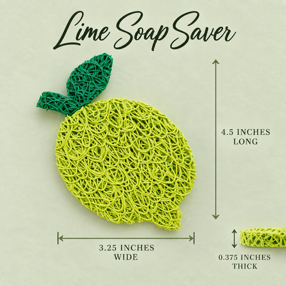 Lime Soap Saver - Product Dimensions