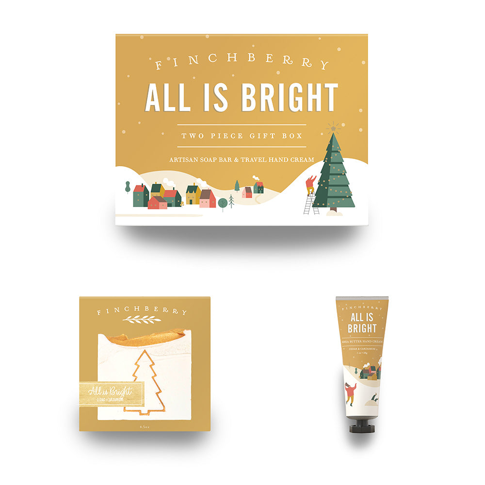 Holiday All is Bright - 2 Piece Gift Set