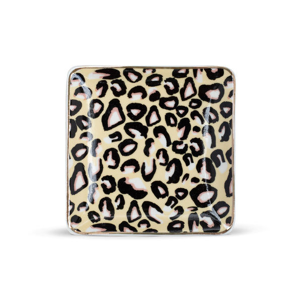 Leopard print Ceramic Soap Dish