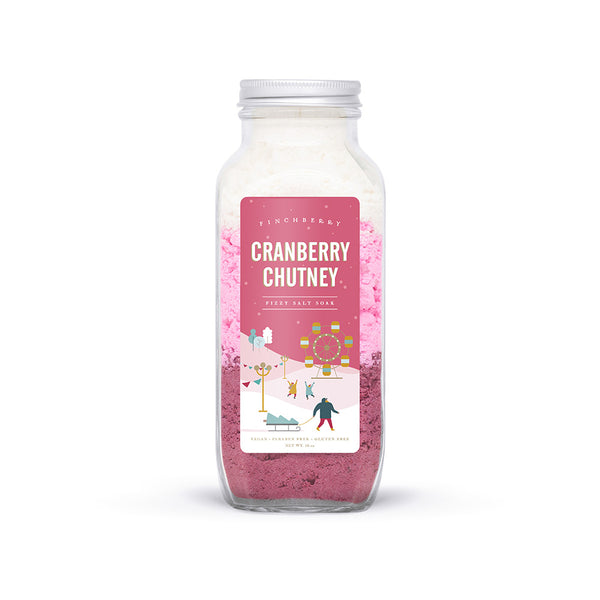 Holiday Edition - Cranberry Chutney Fizzy Salt Soak
