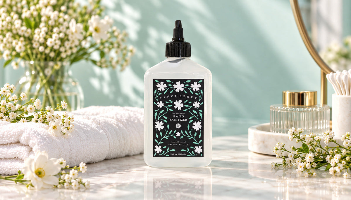 Finchberry Hand Sanitizer collection products