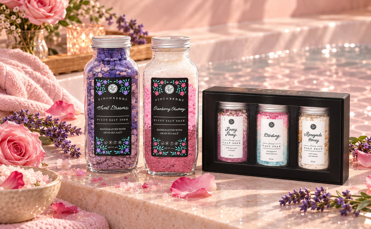 Finchberry Spa & Beauty collection products