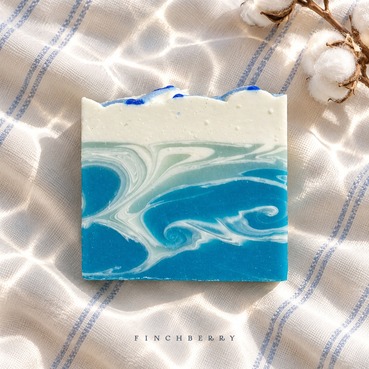 Fresh & Clean - Handcrafted Vegan Soap styled editorial photograph