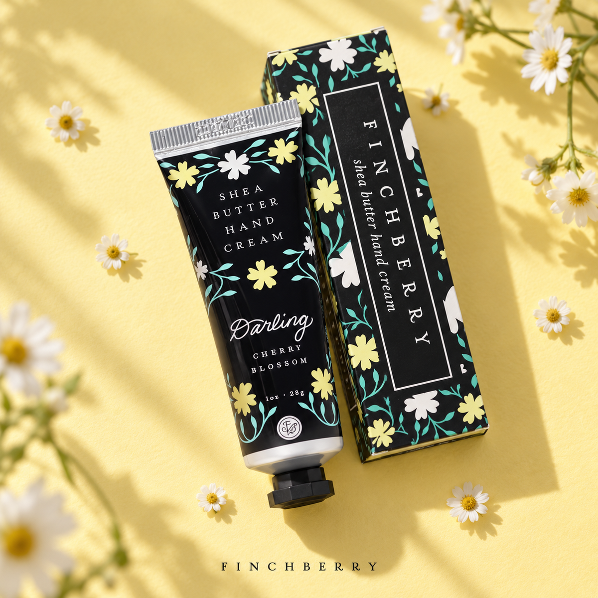 Darling Travel Hand Cream styled editorial product photograph
