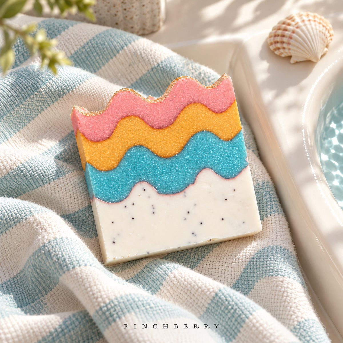 High Tide - Handcrafted Vegan Soap styled image