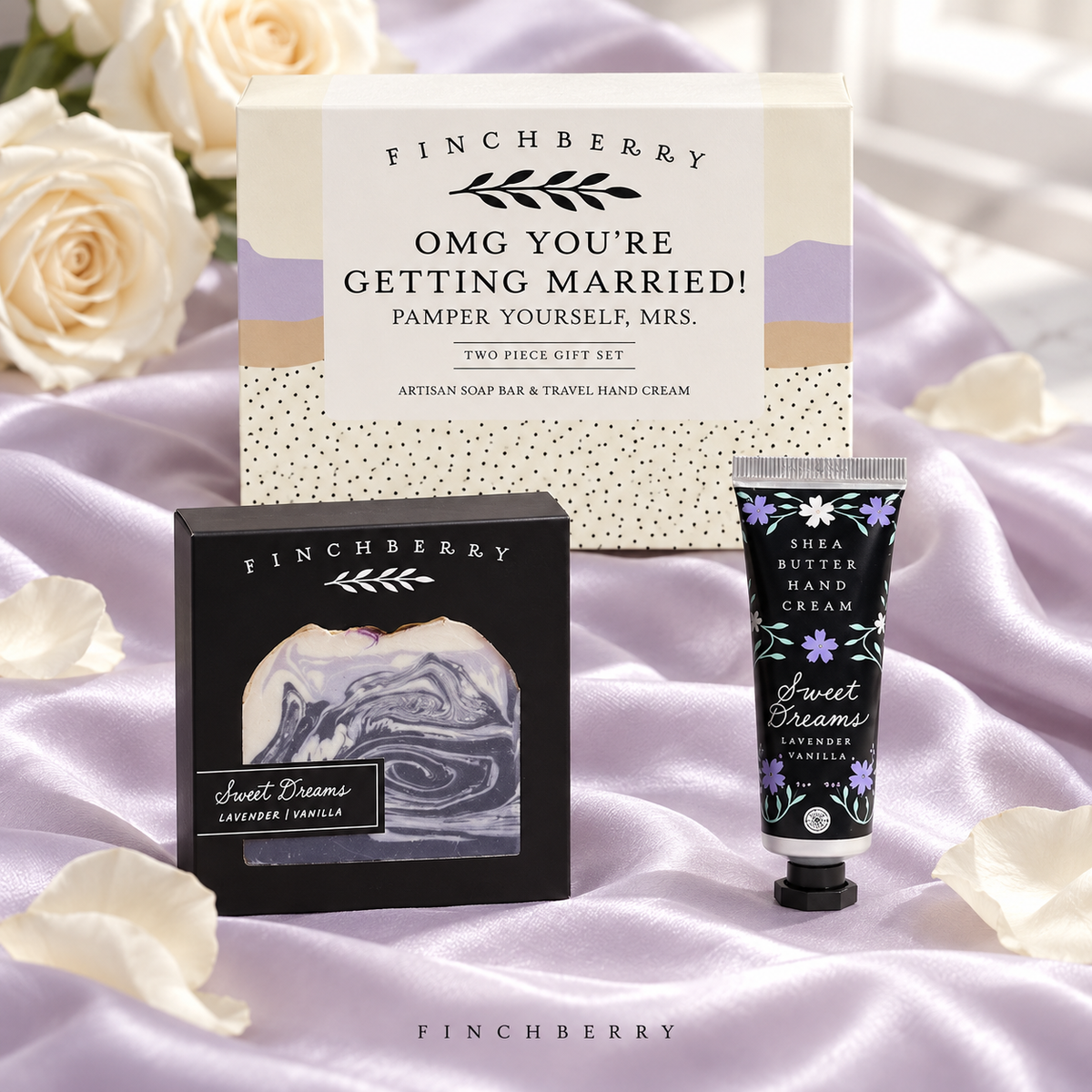 OMG You're Getting Married - 2 Piece Gift Set styled editorial product photograph