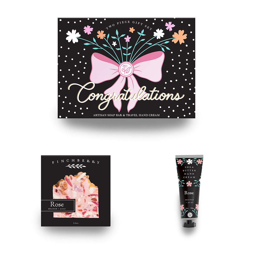 Congratulations - Two Piece Gift Set