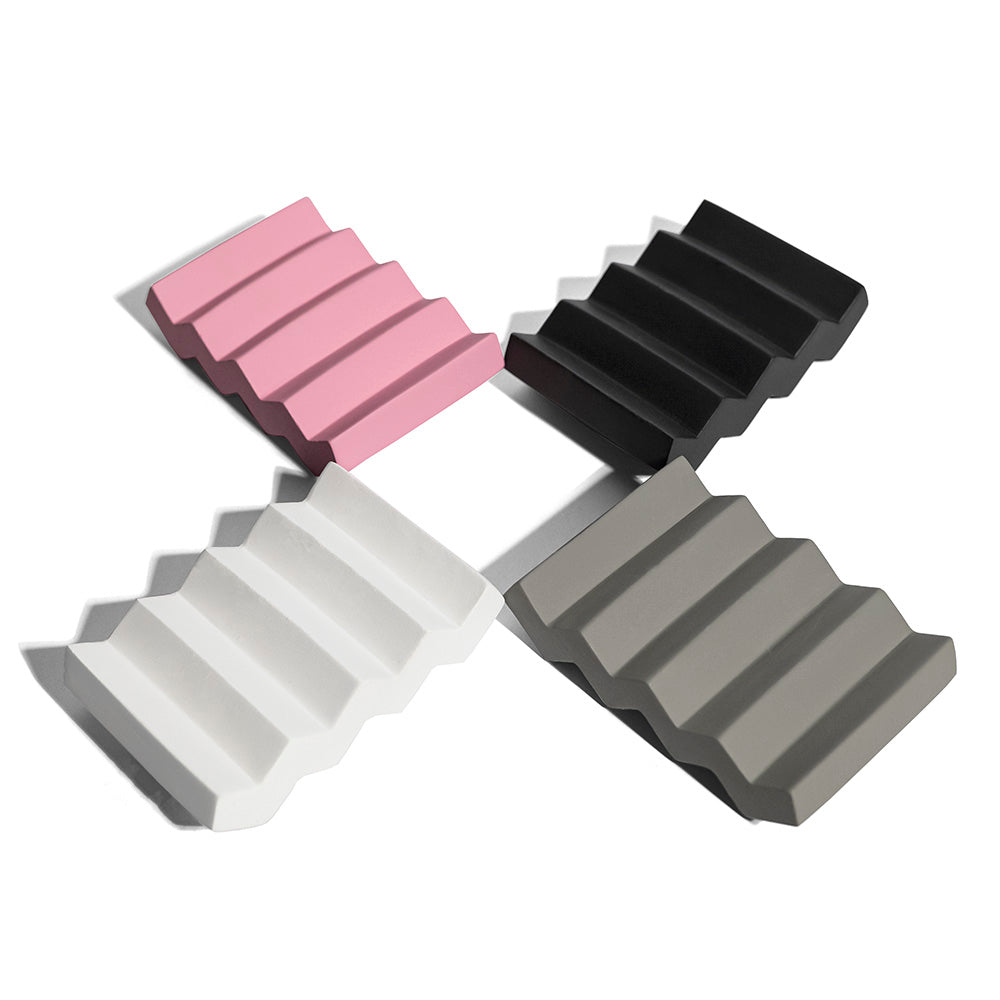 Modern Cement Soap Dish - Mixed Set of 4