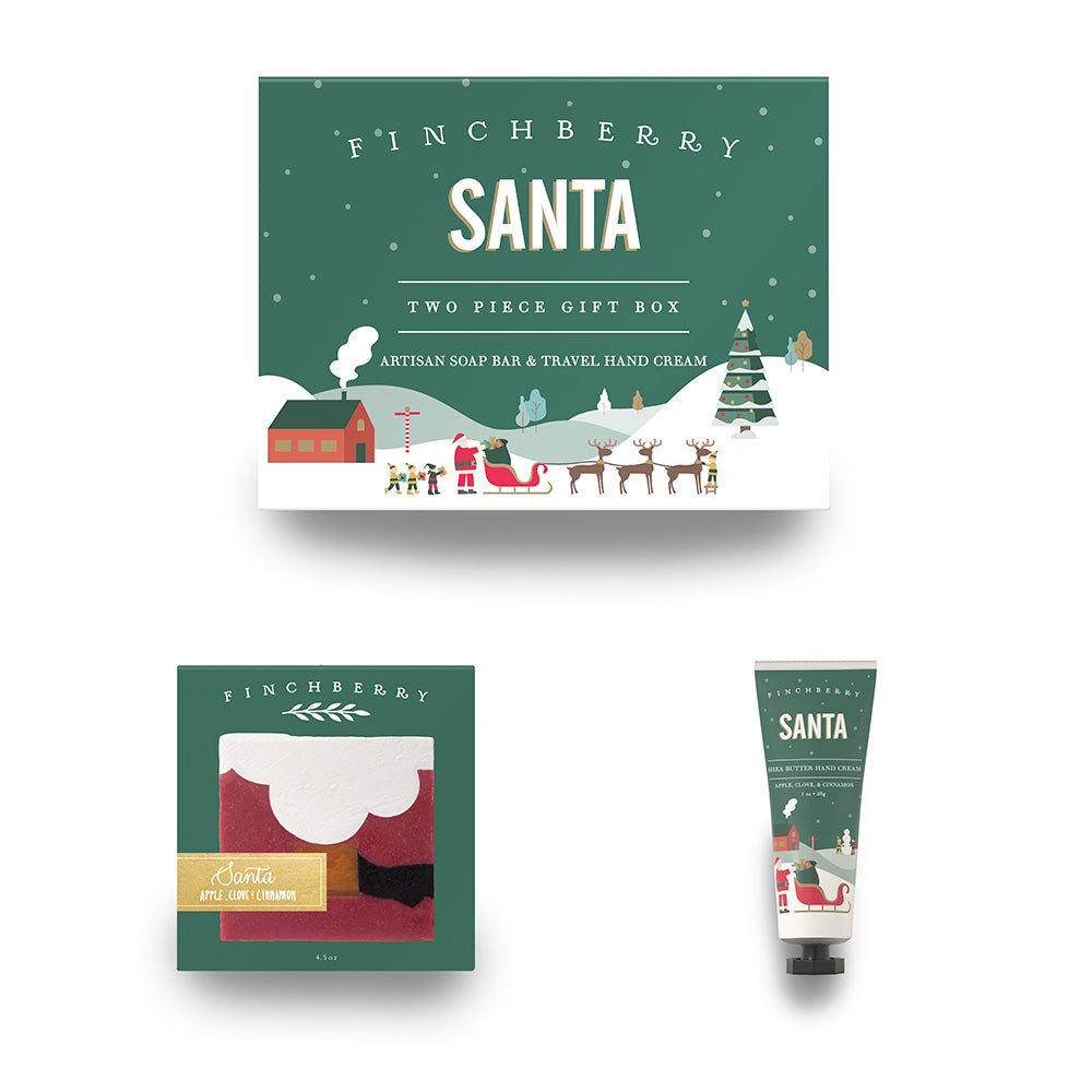 Holiday Santa - 2 Piece Gift Set