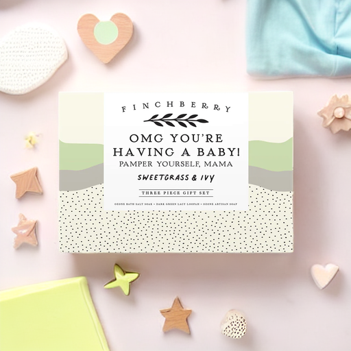 3 Piece Gift Set - OMG You're Having A Baby! - Baby Shower Gift