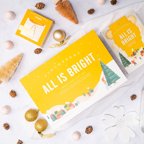 Holiday All is Bright - 3 Piece Gift Set