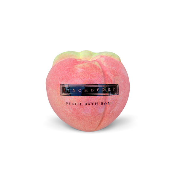 Peach emoji shaped bath bomb