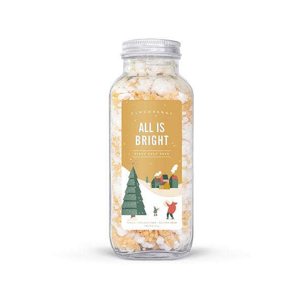 Holiday Edition - All is Bright Fizzy Salt Soak