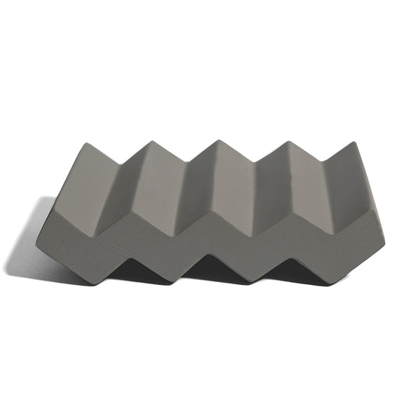 Modern Cement Soap Dish - Grey