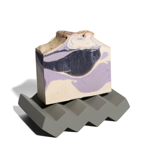 Modern Cement Soap Dish - Grey