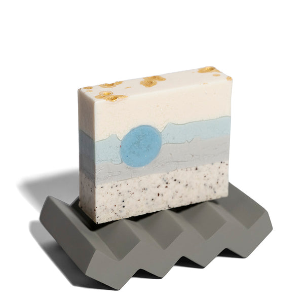 Modern Cement Soap Dish - Grey