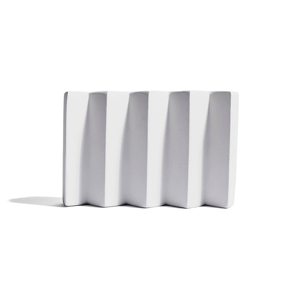 Modern Cement Soap Dish - White