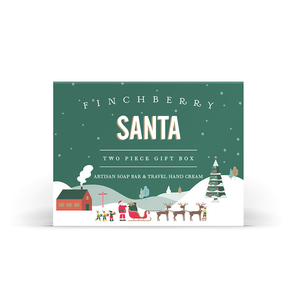 Holiday Santa - 2 Piece Gift Box