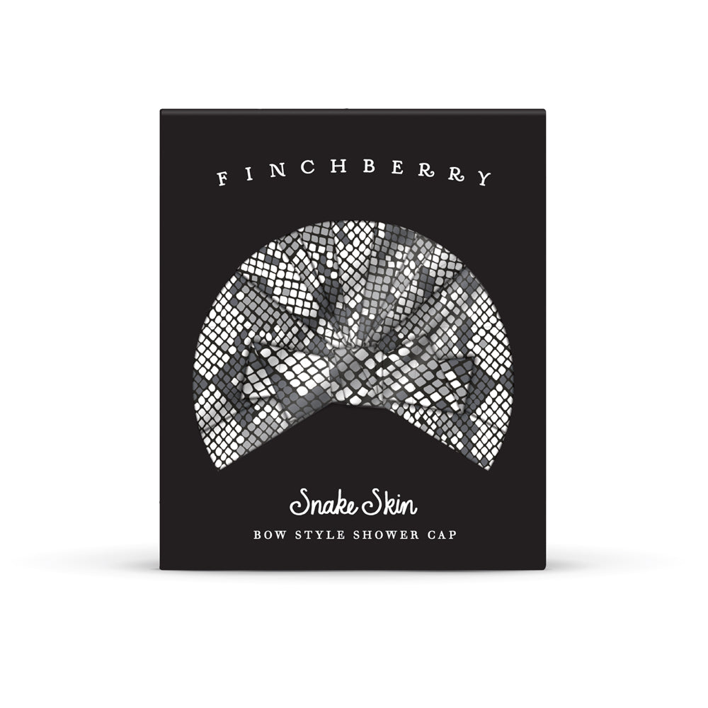Snake Skin Shower Cap