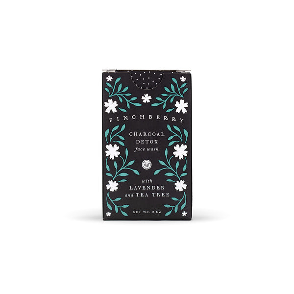Charcoal Tea Tree Detox - Handcrafted Vegan Face Soap -2.25oz