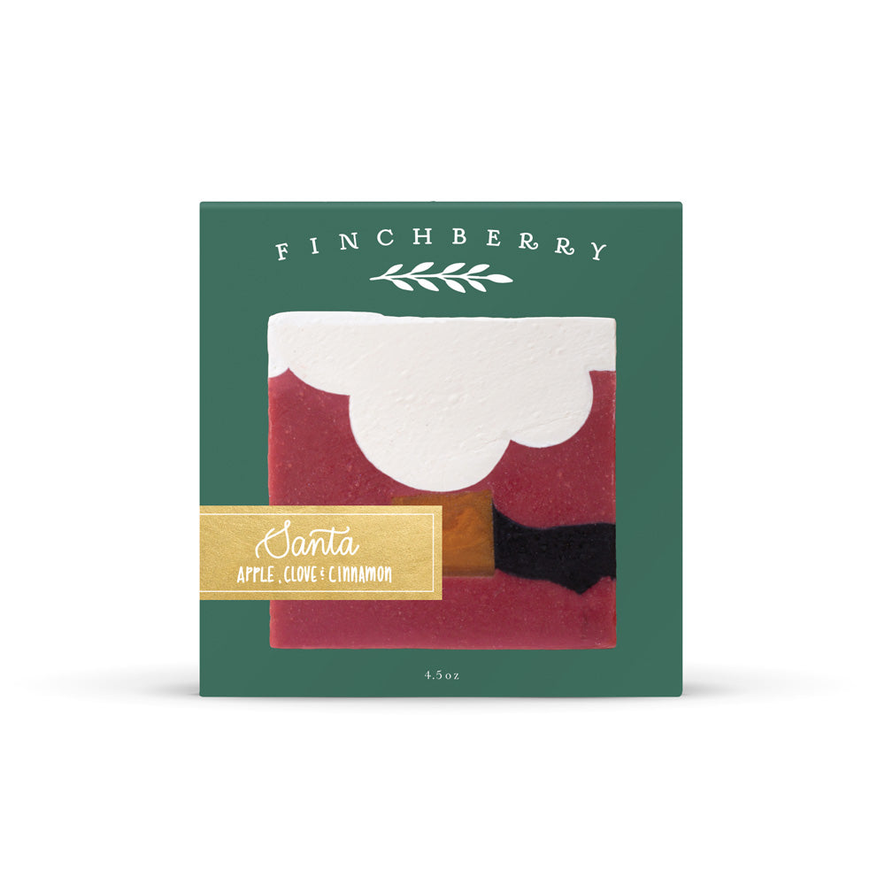 Holiday Santa - Handcrafted Soap