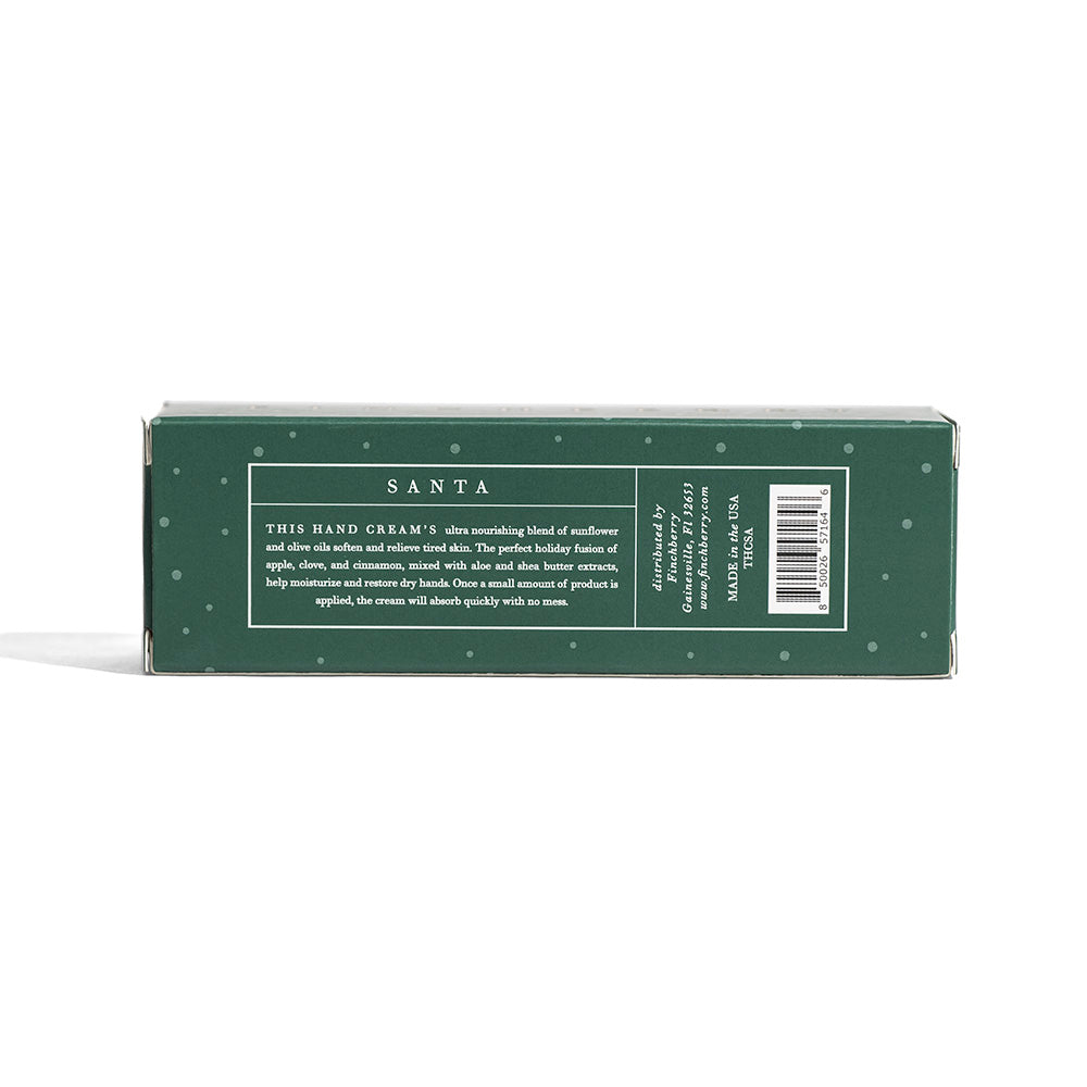 Holiday Santa Travel Hand Cream
