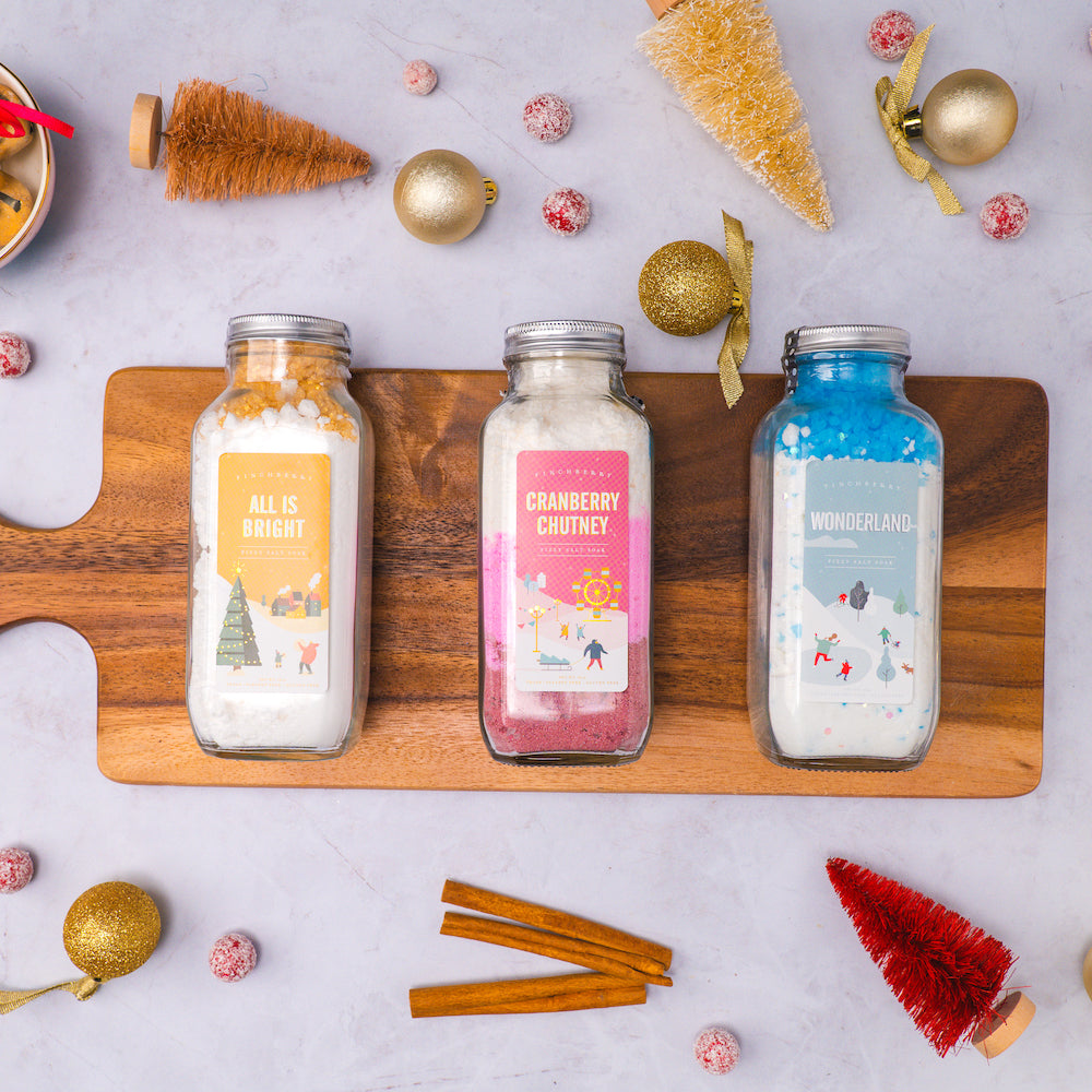 Holiday Edition - Cranberry Chutney Fizzy Salt Soak